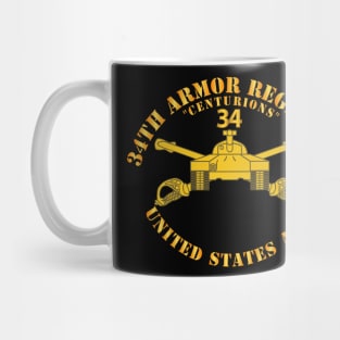 34th Armor - Centurions  - Armor Branch Mug